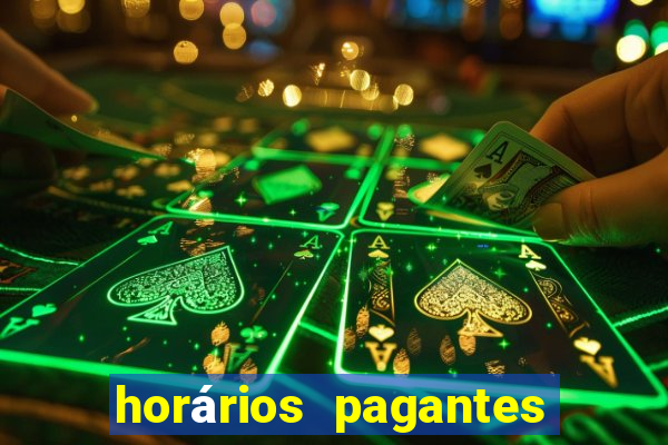 horários pagantes pg soft